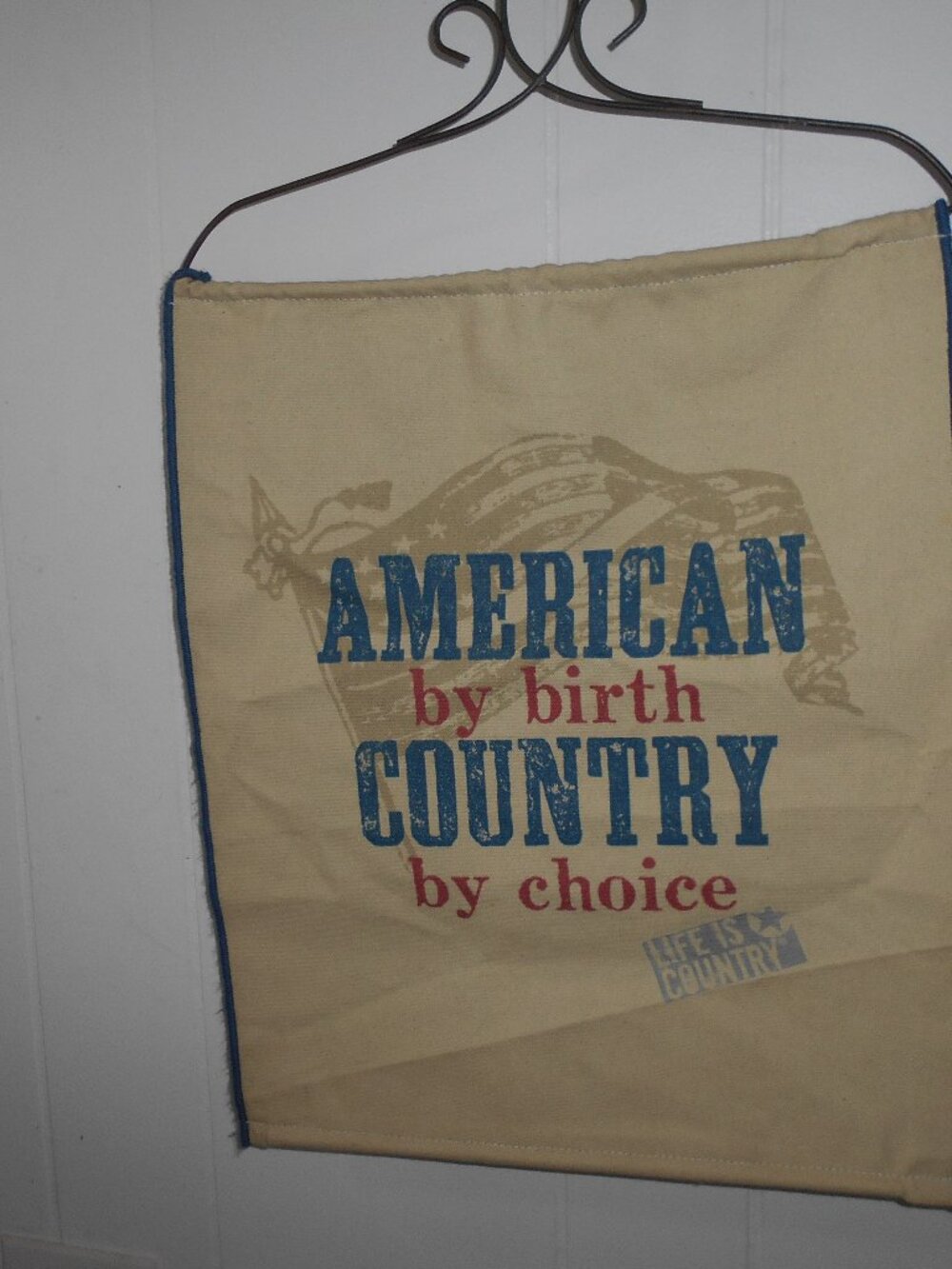 Americana  23x14 Bannerette Wall Hanging